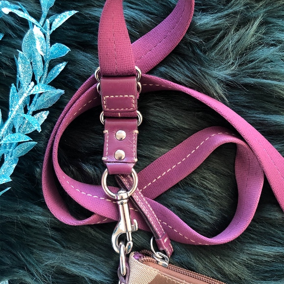 Clean Purple Coach Purse - Authentic - Picture 5 of 7